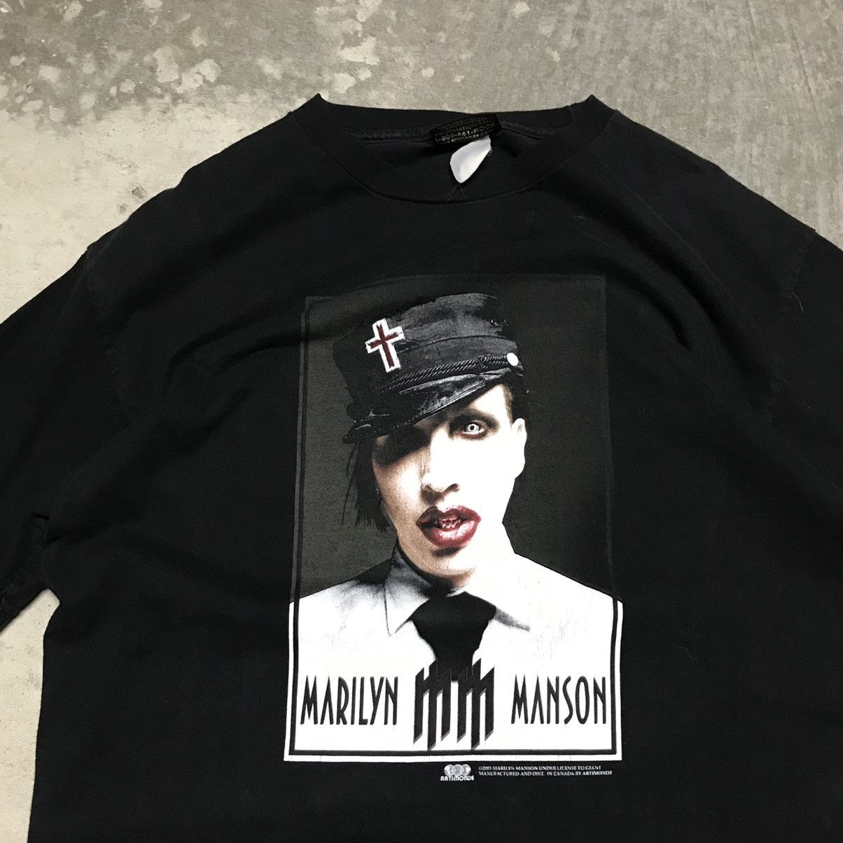 Vintage 2003 Marilyn Manson Band T Shirt