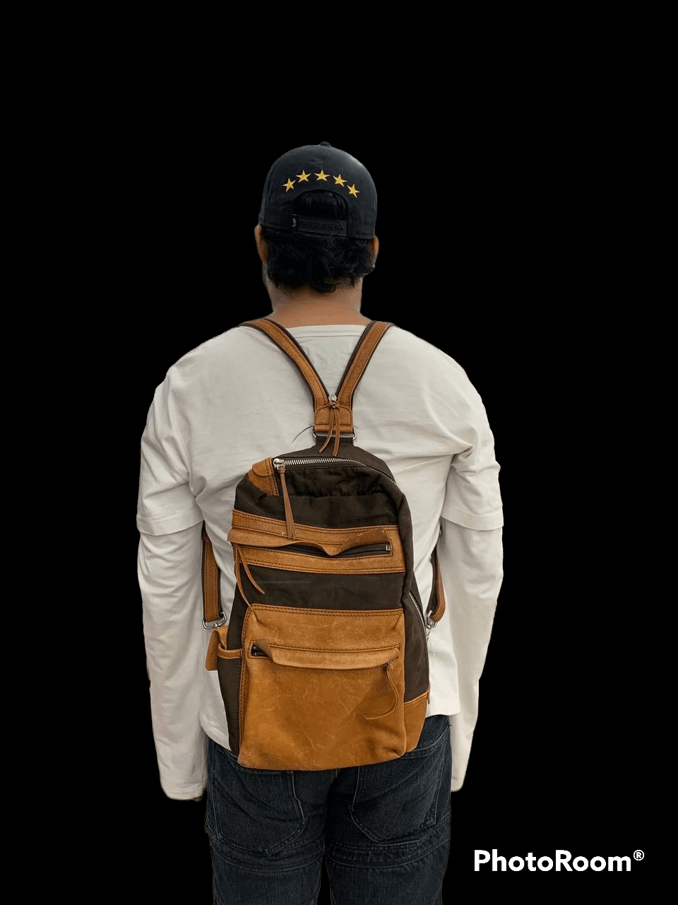Japanese Brand × Leather MADE IN JAPAN 2WAYS CROSSBODY/BAGPACK Size ONE SIZE - 2 Thumbnail