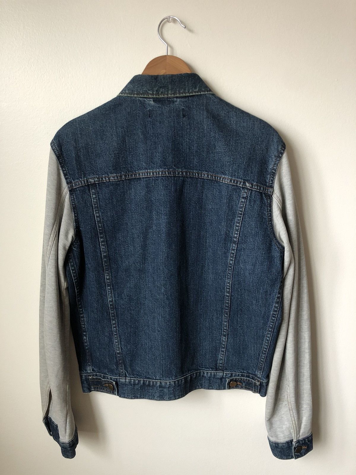 Raf Simons × Raf by Raf Simons Raf Simons Hybrid Denim Jacket Size US M / EU 48-50 / 2 - 2 Thumbnail