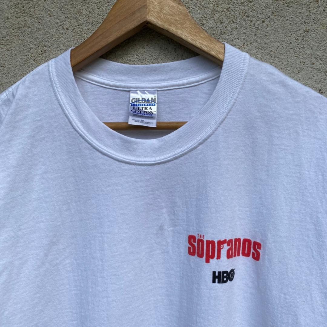 Vintage Vintage The Sopranos HBO Tv Series Tshirt Size US XL / EU 56 / 4 - 2 Thumbnail