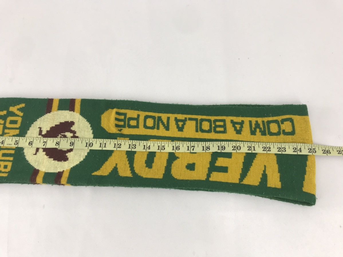 Japanese Brand × Vintage Muffler Scarf Yomiuri Verdy Japanese League Football Club Size ONE SIZE - 5 Thumbnail
