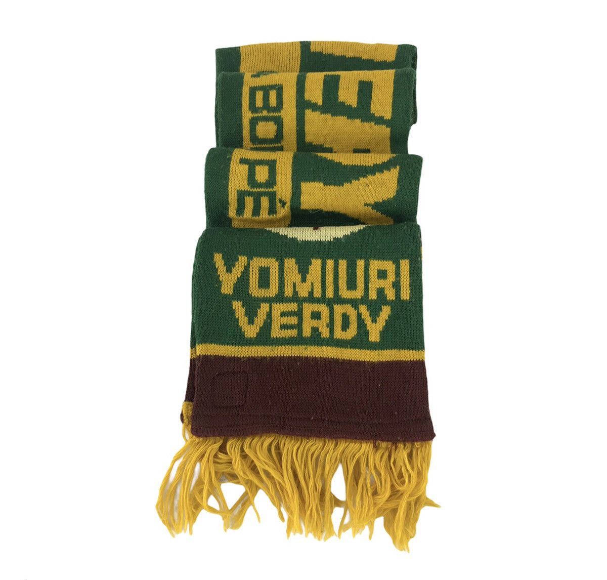Japanese Brand × Vintage Muffler Scarf Yomiuri Verdy Japanese League Football Club Size ONE SIZE - 1 Thumbnail