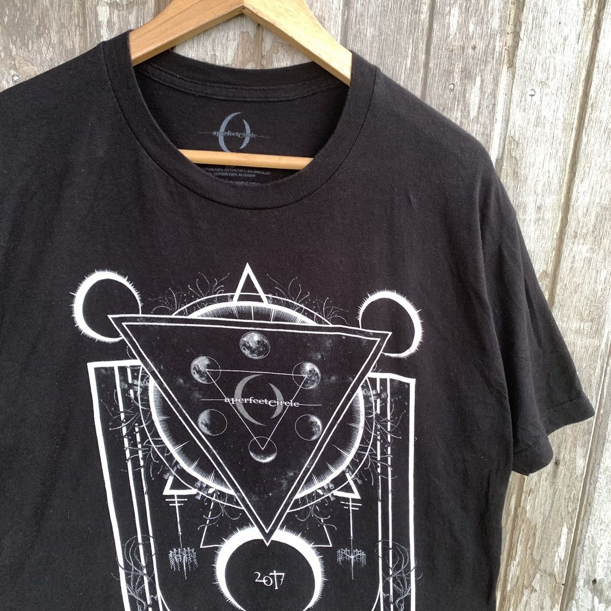Band Tees A Percect Circle Alternative Metal Rock Band Tour Tee Size US L / EU 52-54 / 3 - 3 Thumbnail