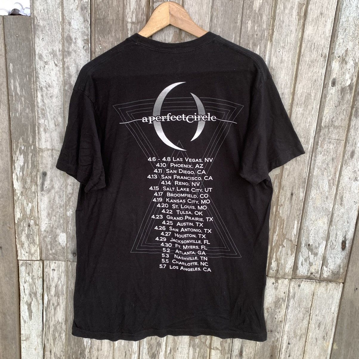 Band Tees A Percect Circle Alternative Metal Rock Band Tour Tee Size US L / EU 52-54 / 3 - 2 Thumbnail