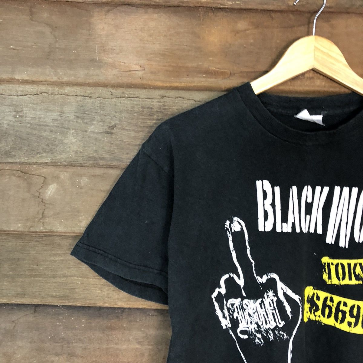 Band Tees Black Loram punk skinhead Short Sleeve Shirt #5594 Size US M / EU 48-50 / 2 - 5 Thumbnail
