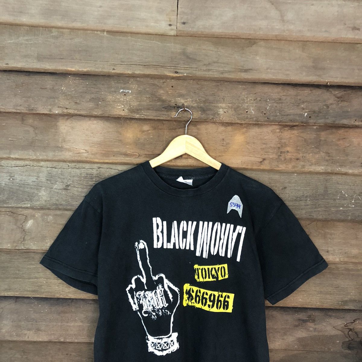 Band Tees Black Loram punk skinhead Short Sleeve Shirt #5594 Size US M / EU 48-50 / 2 - 2 Thumbnail