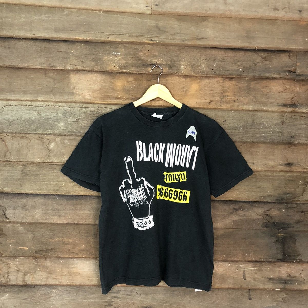 Band Tees Black Loram punk skinhead Short Sleeve Shirt #5594 Size US M / EU 48-50 / 2 - 1 Thumbnail