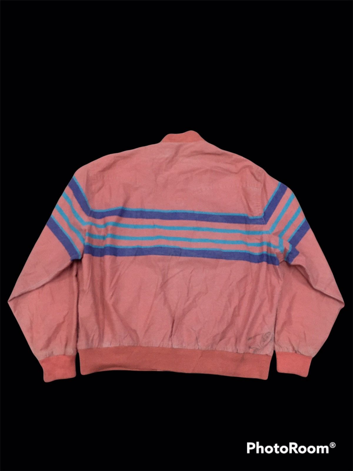 Other 🔥RARE🔥Vintage Wrangler Stripe Kurt Kobain Bomber Jacket Size US XL / EU 56 / 4 - 7 Thumbnail