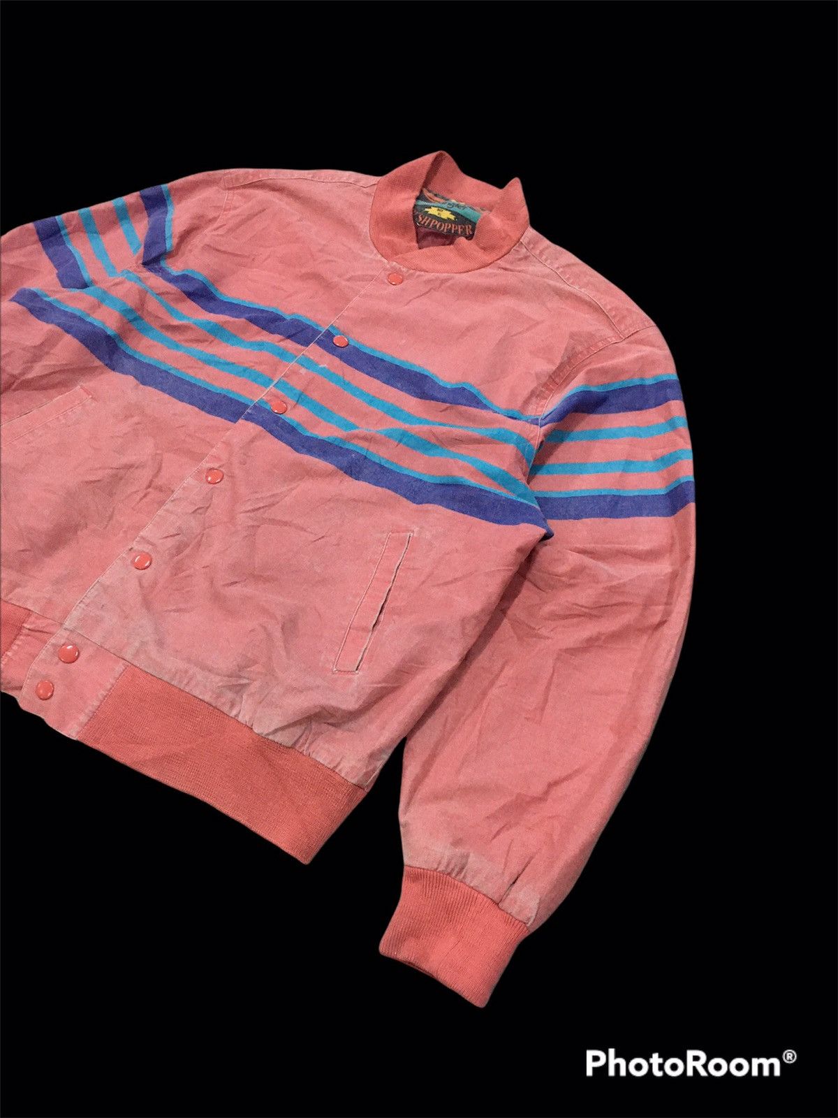 Other 🔥RARE🔥Vintage Wrangler Stripe Kurt Kobain Bomber Jacket Size US XL / EU 56 / 4 - 5 Thumbnail