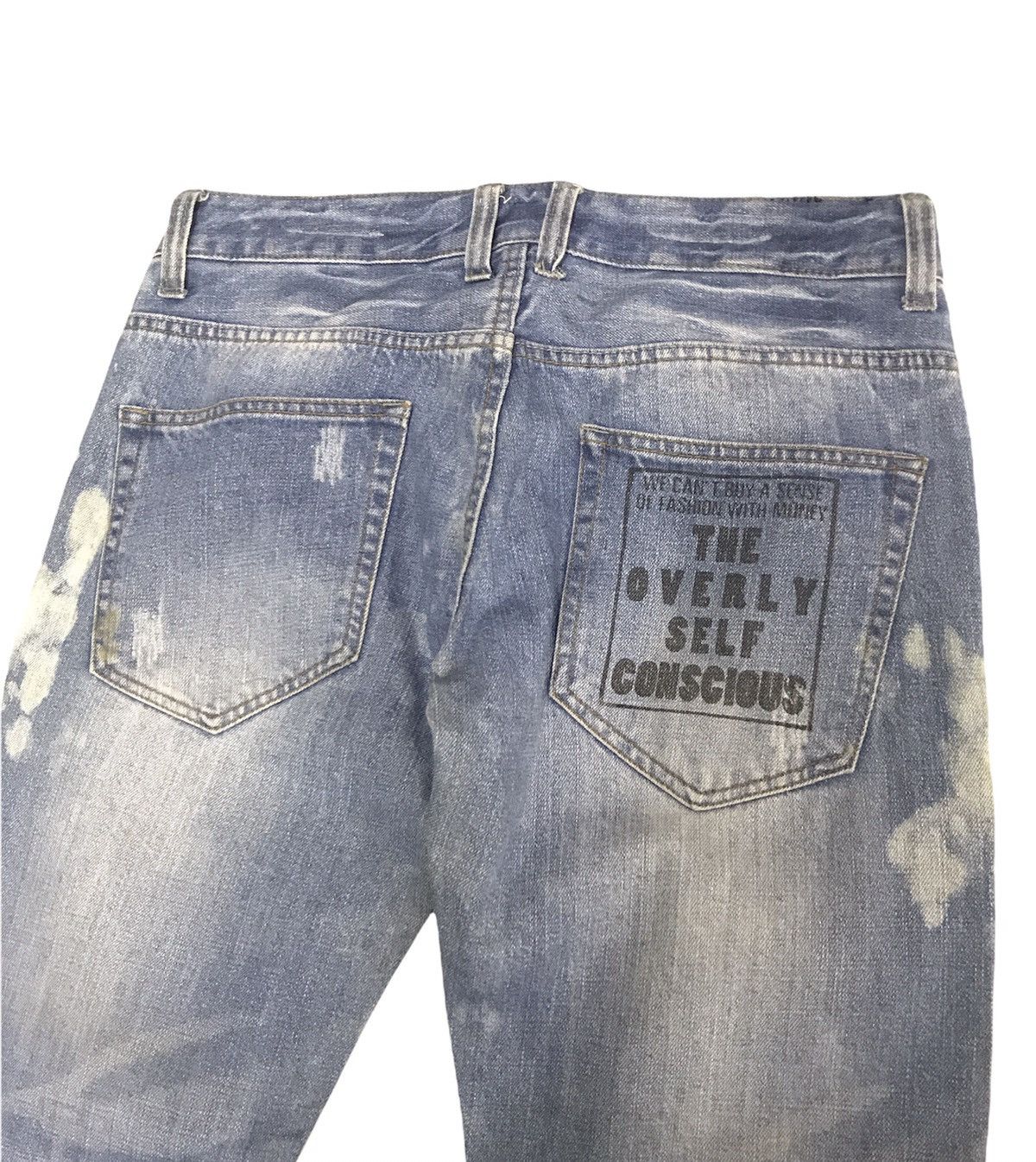 Japanese Brand WildLife Japan Acid Wash Jeans Hysteric Style Size US 33 - 6 Thumbnail
