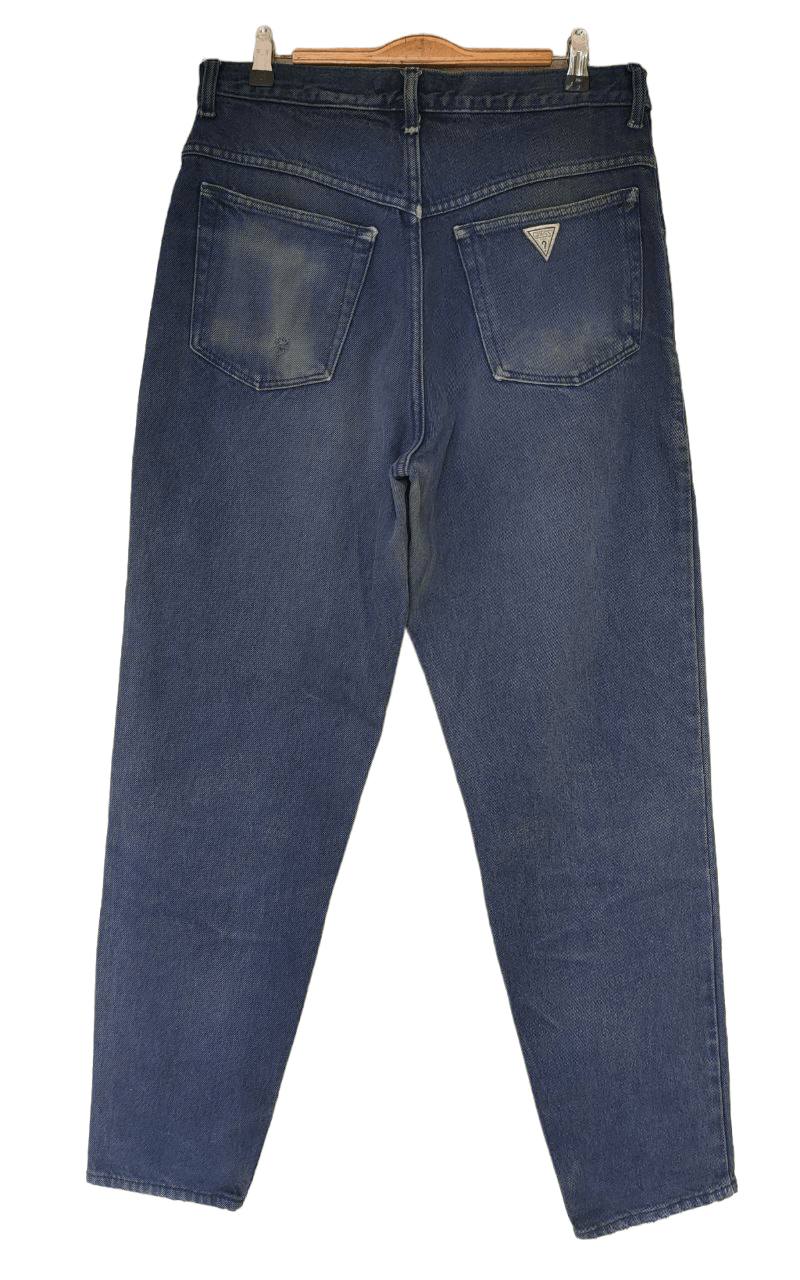 Guess Vintage Guess Baggy Denim Made in USA Size US 33 - 2 Thumbnail