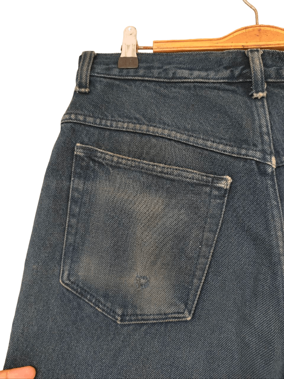 Guess Vintage Guess Baggy Denim Made in USA Size US 33 - 4 Thumbnail