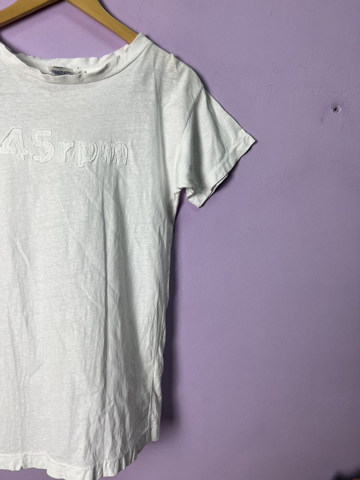 45rpm 🔥Vintage 45rpm White Tees Size S / US 4 / IT 40 - 5 Thumbnail