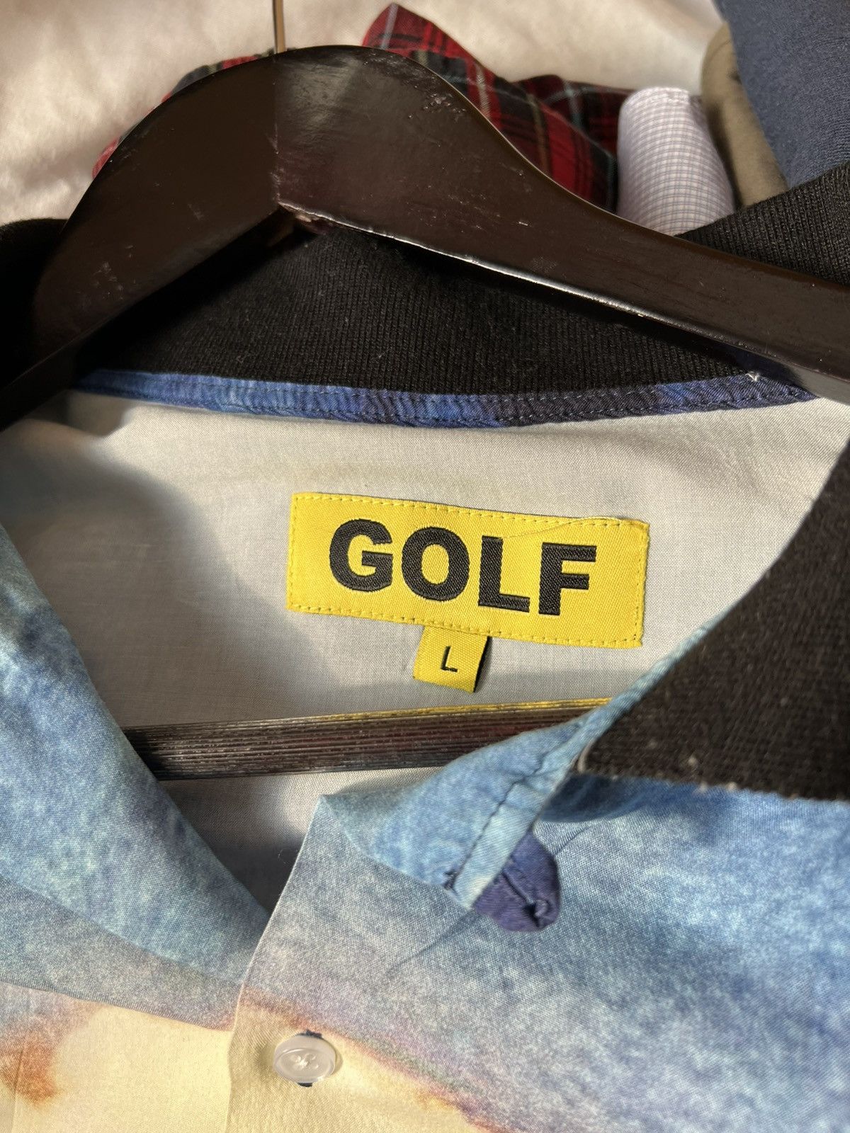 Golf Wang 💥💥 Golf Wang No Nukes Button Up Rayon Shirt Size US L / EU 52-54 / 3 - 6 Thumbnail
