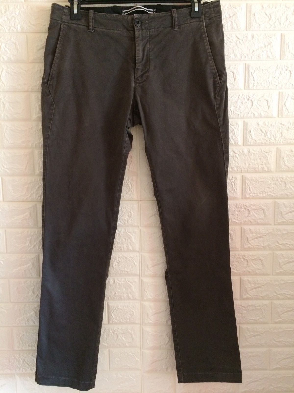 image of Stone Island Chino Pants in Grey, Men's (Size 34)
