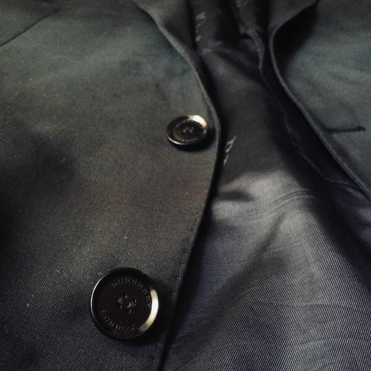 Burberry Burberry Black Blazer Size 54R - 2 Thumbnail
