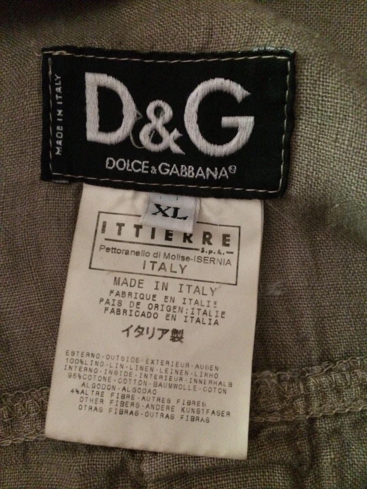 Dolce & Gabbana 🔥🔥Archivio Dolce&Gabbana Bondage Linen Jacket Size US XL / EU 56 / 4 - 9 Thumbnail