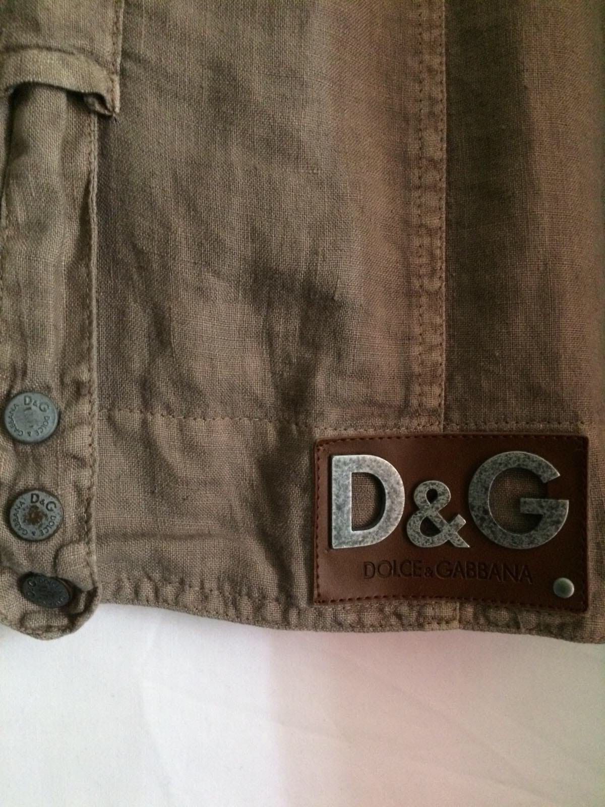 Dolce & Gabbana 🔥🔥Archivio Dolce&Gabbana Bondage Linen Jacket Size US XL / EU 56 / 4 - 8 Thumbnail