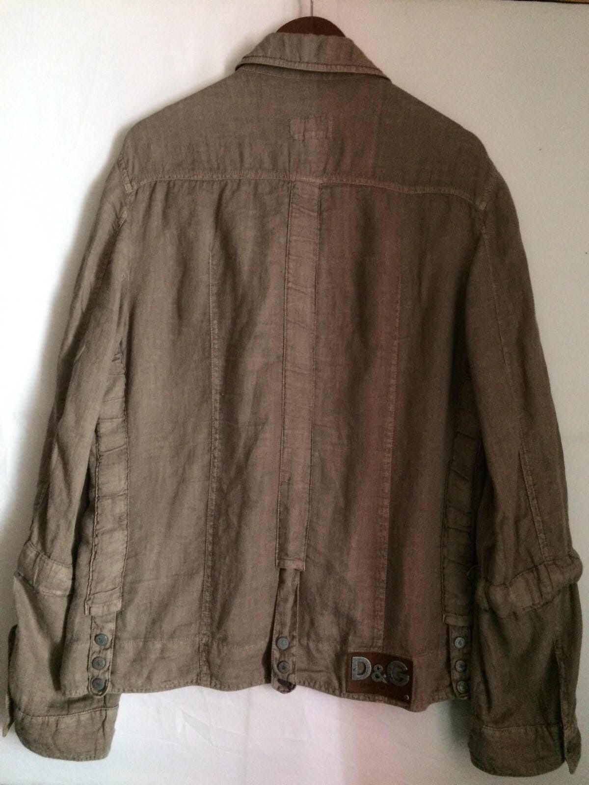 Dolce & Gabbana 🔥🔥Archivio Dolce&Gabbana Bondage Linen Jacket Size US XL / EU 56 / 4 - 2 Thumbnail