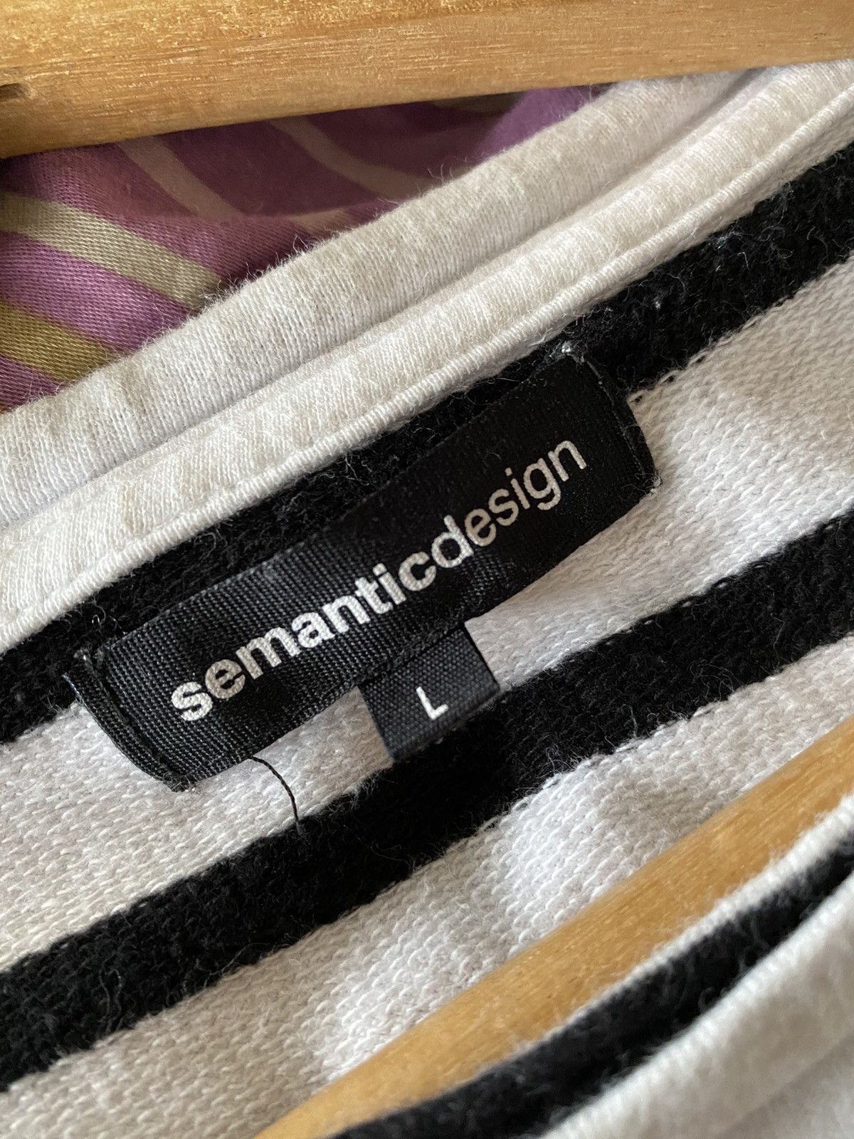 semanticdesign Semantic Design Breton Striped Long Sleeve tshirts Size US L / EU 52-54 / 3 - 6 Thumbnail