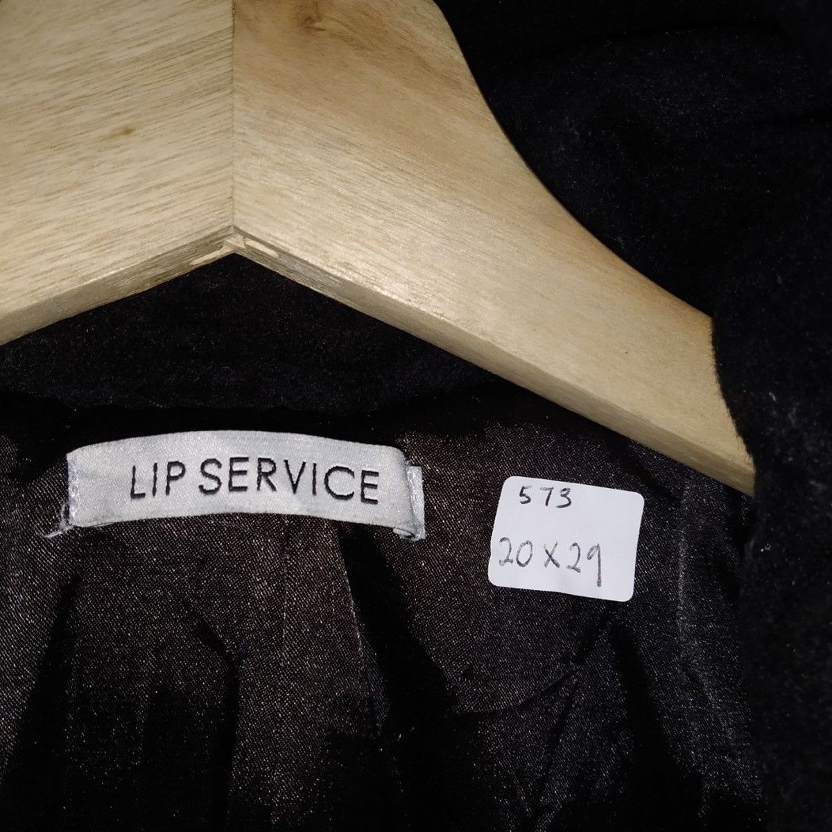 Japanese Brand Rare!! Lip Service Japan Black Velvet Coat Style Size US S / EU 44-46 / 1 - 6 Thumbnail