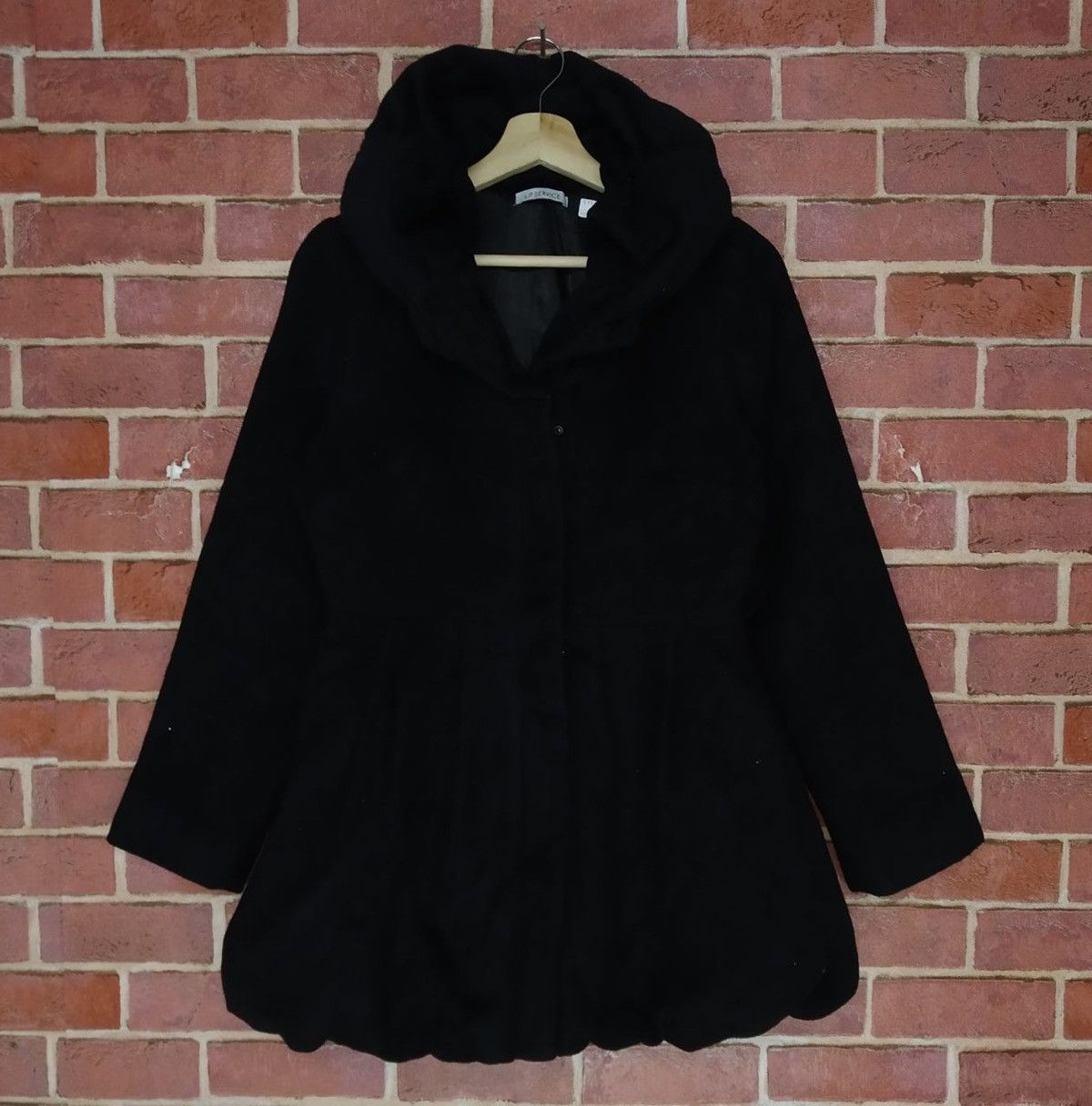Japanese Brand Rare!! Lip Service Japan Black Velvet Coat Style Size US S / EU 44-46 / 1 - 1 Thumbnail