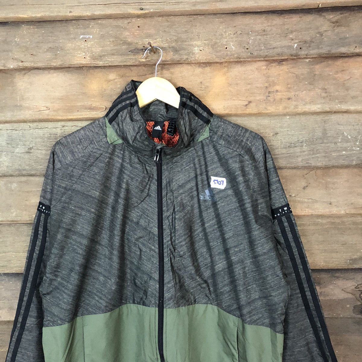 Adidas Adidas Green Jacket sweater #5707 Size US XL / EU 56 / 4 - 2 Thumbnail