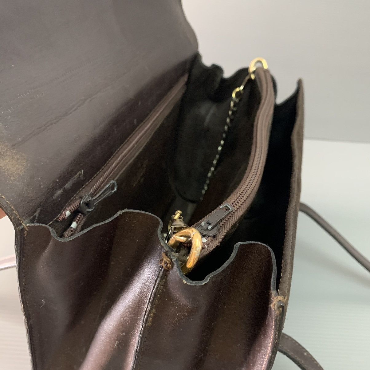 Christian Dior Monsieur Christian Dior Suede Leather Handbag Size ONE SIZE - 22 Thumbnail