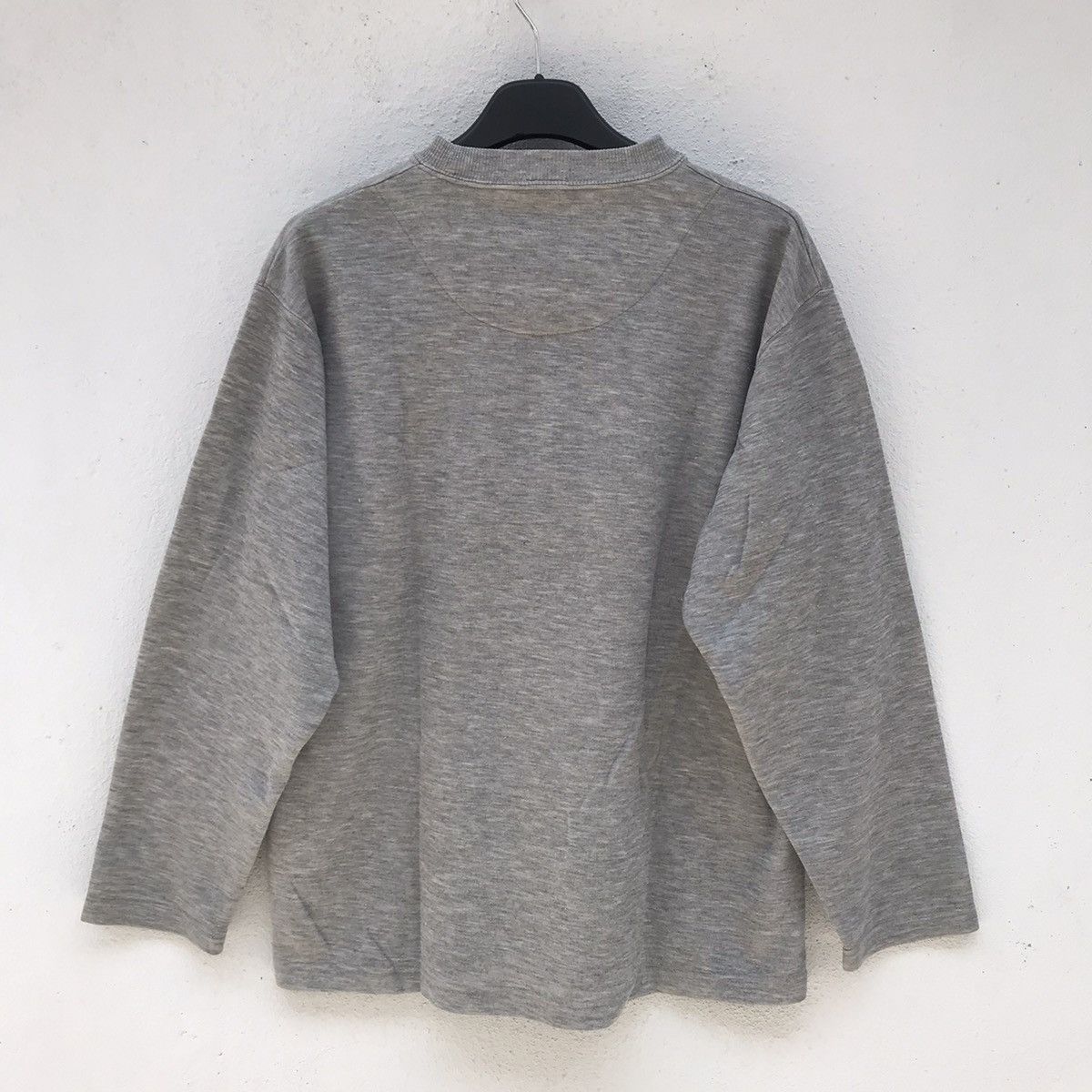 Hanes × Vintage Vintage Hanes Big Logo Spellout Long Sleeve T shirt Size US M / EU 48-50 / 2 - 3 Thumbnail