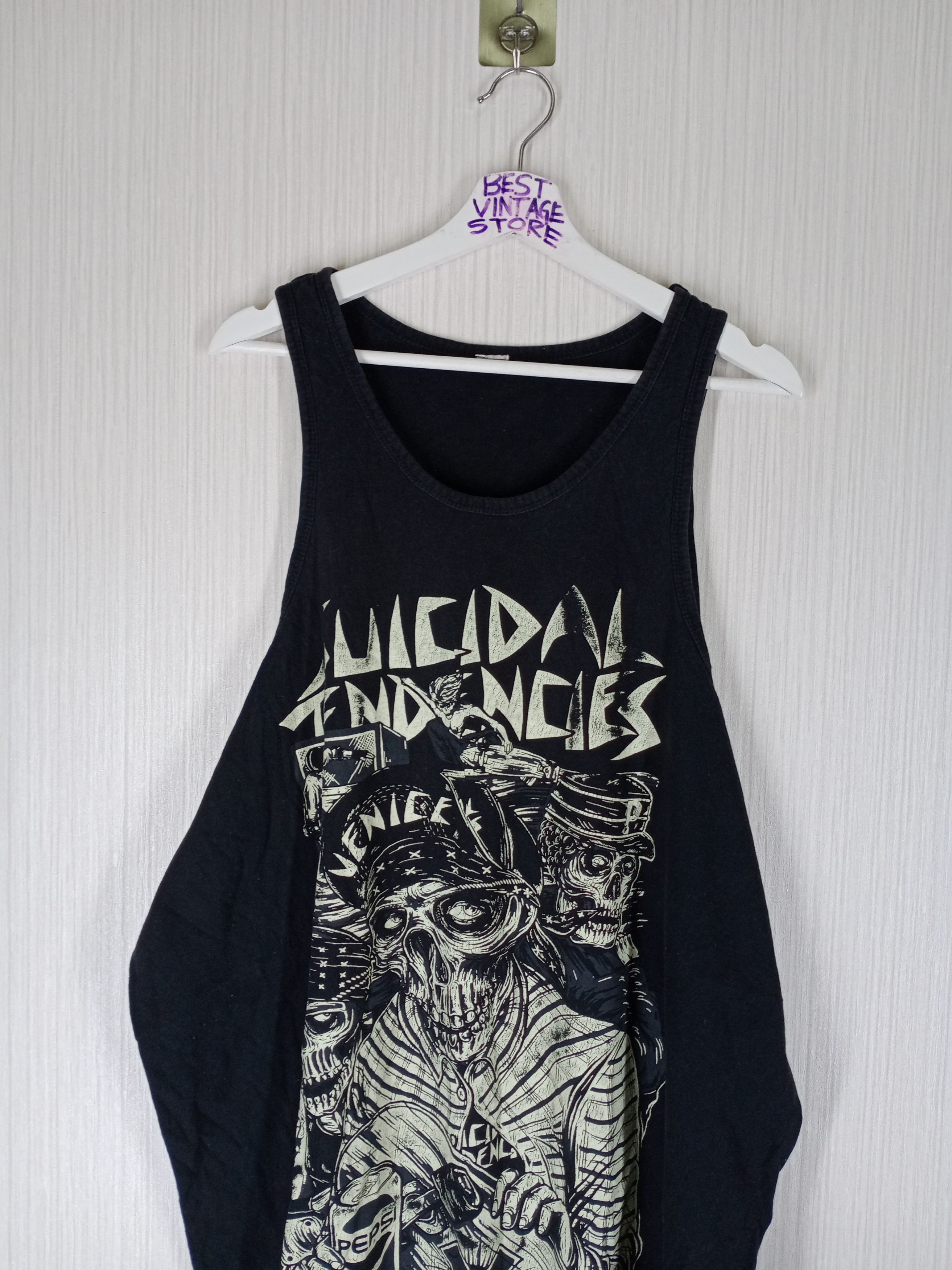 Band Tees Vintage Suicidal Tendencies Tank Top Zorlac Pushead Size US XXL / EU 58 / 5 - 3 Thumbnail