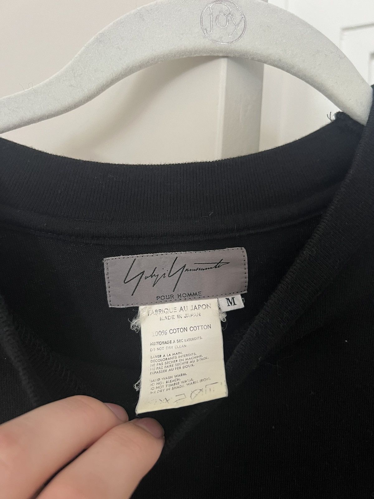 Yohji Yamamoto GRAIL pour homme “too many” neon white from 90’s Size US M / EU 48-50 / 2 - 3 Thumbnail