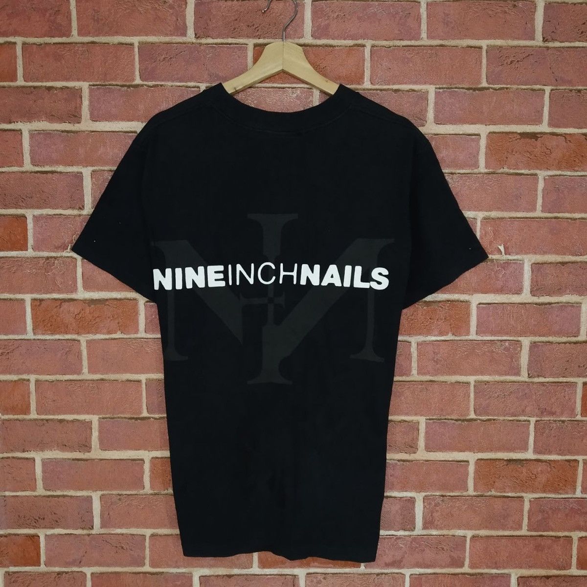 Band Tees × Vintage Vintage Nine Inch Nails NIN Alternative Rock Band Promo Tee Size US M / EU 48-50 / 2 - 1 Thumbnail