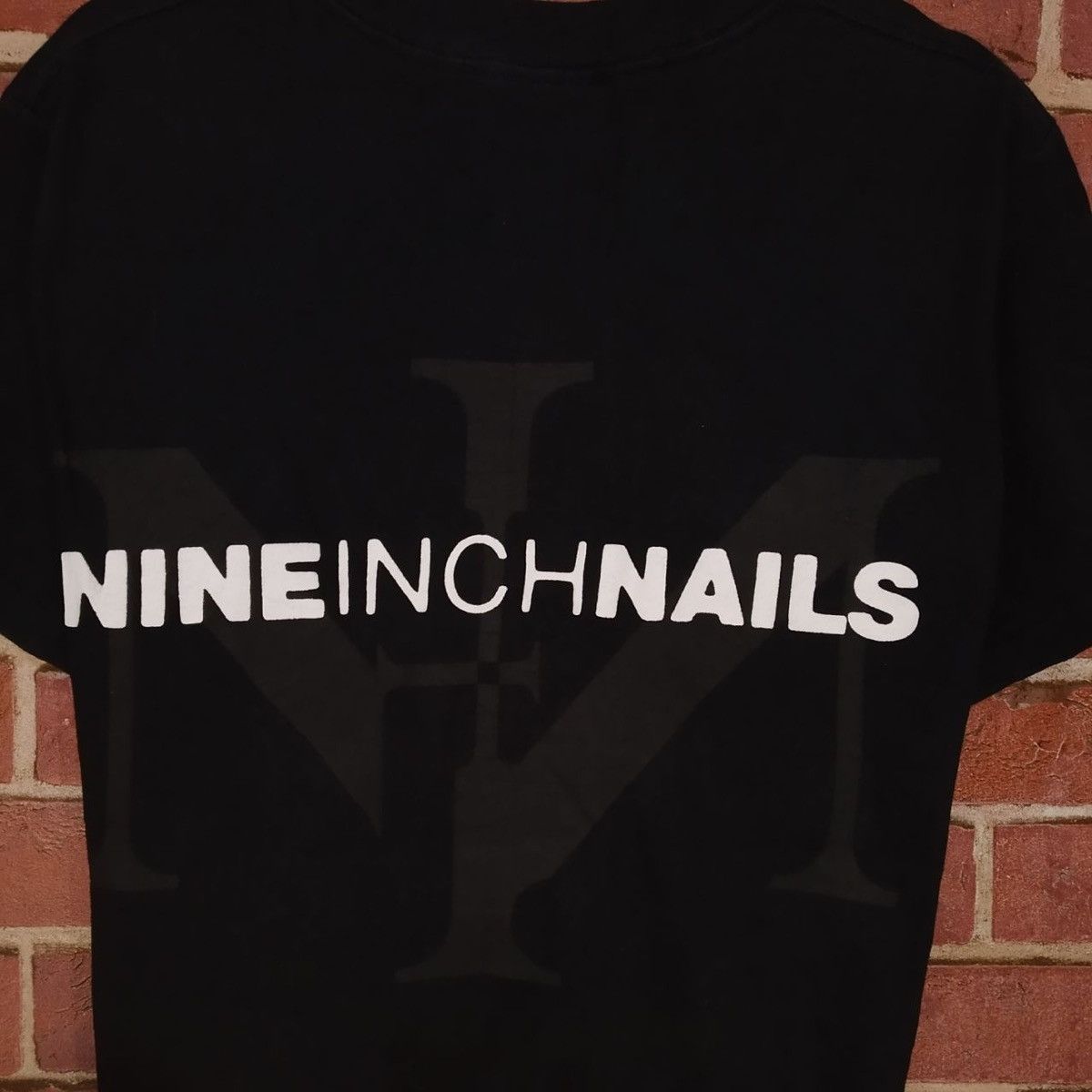 Band Tees × Vintage Vintage Nine Inch Nails NIN Alternative Rock Band Promo Tee Size US M / EU 48-50 / 2 - 4 Thumbnail