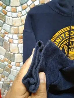 Vintage VINTAGE US NAVY HOODIE BIG LOGO Size US S / EU 44-46 / 1 - 4 Thumbnail