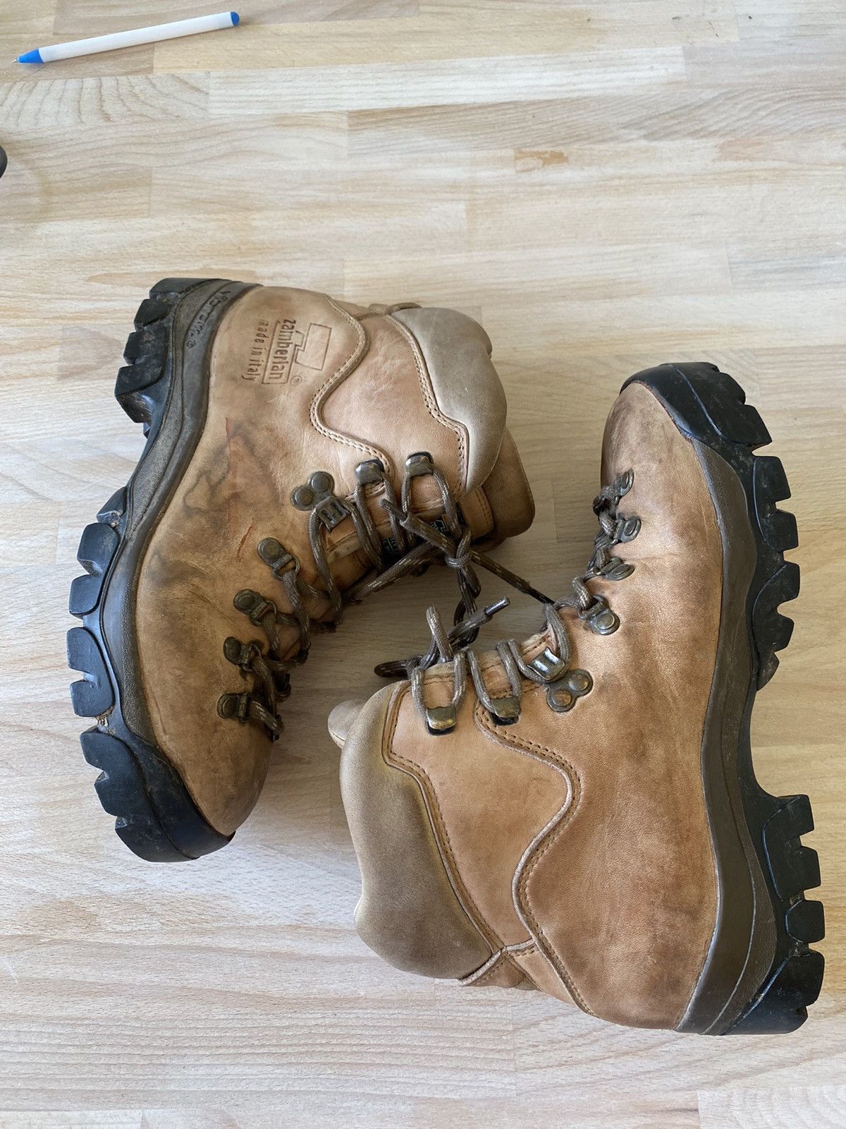 Vibram Italy Made Vibram Hiking Boots Vintage Gorp Leather Vintage Size US 6 / EU 39 - 6 Thumbnail