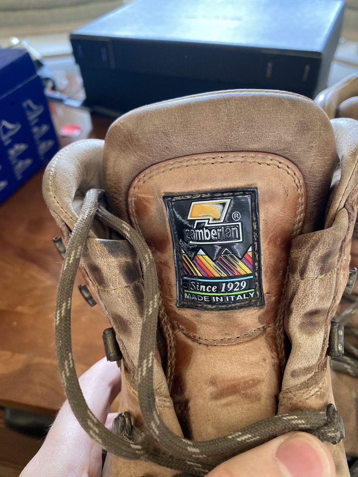 Vibram Italy Made Vibram Hiking Boots Vintage Gorp Leather Vintage Size US 6 / EU 39 - 7 Thumbnail