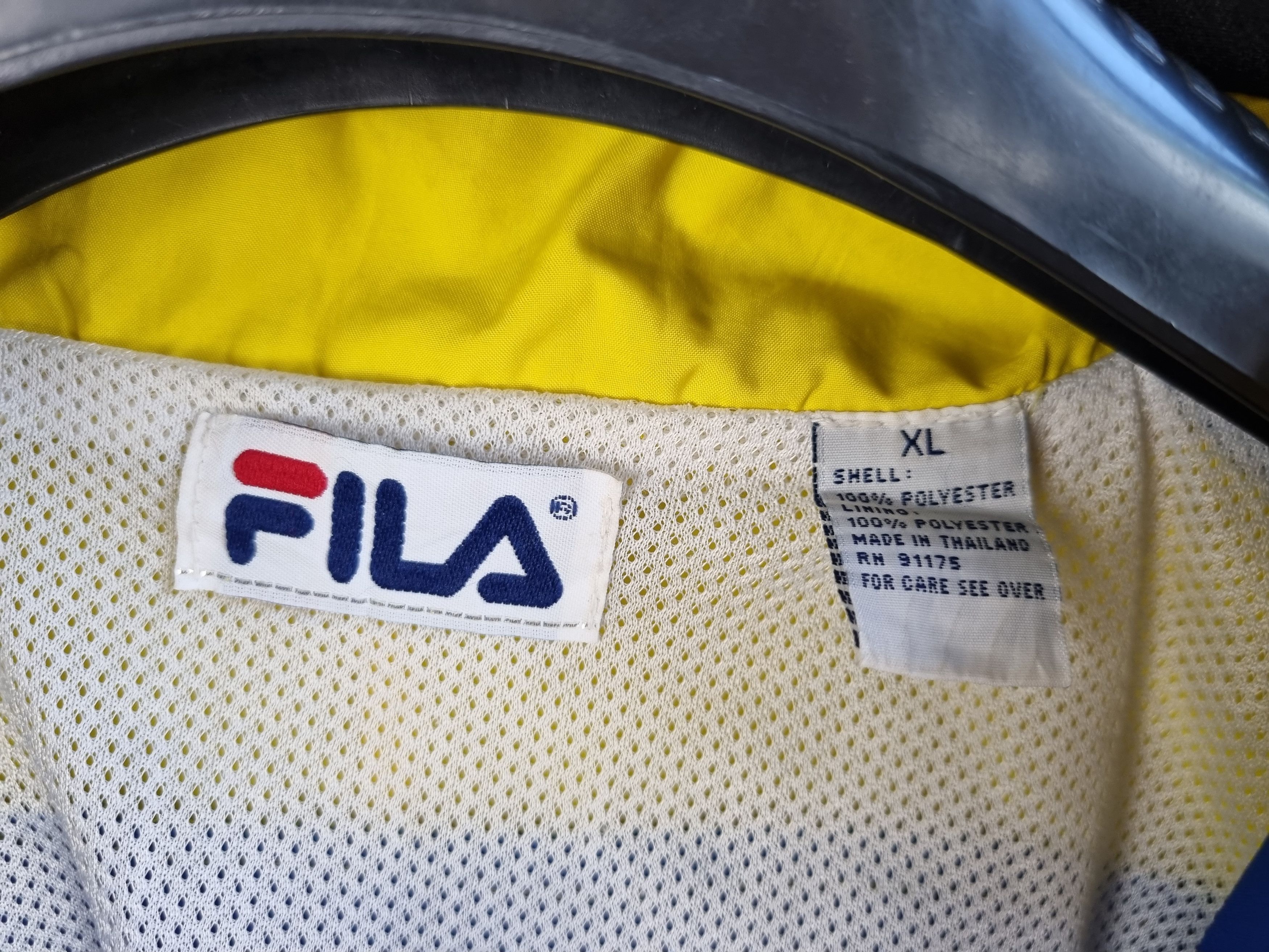 Fila Rare 90s FILA Italia Track top Logo Vintage Jacket Size US L / EU 52-54 / 3 - 7 Thumbnail