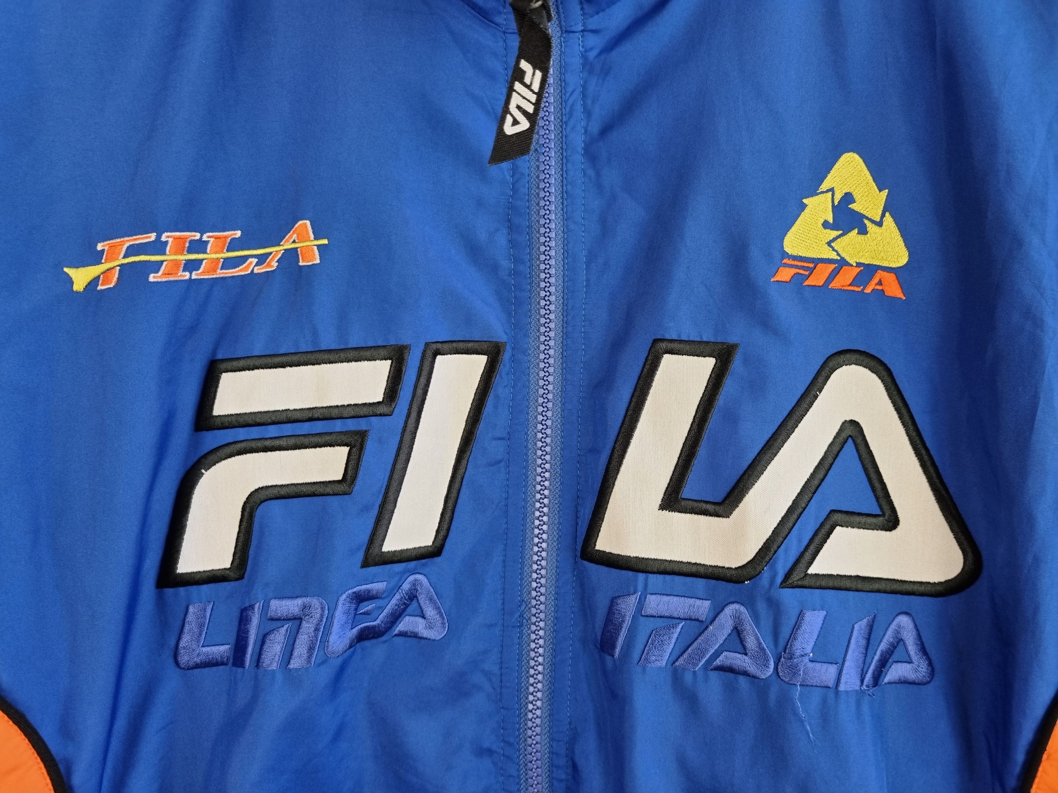 Fila Rare 90s FILA Italia Track top Logo Vintage Jacket Size US L / EU 52-54 / 3 - 6 Thumbnail