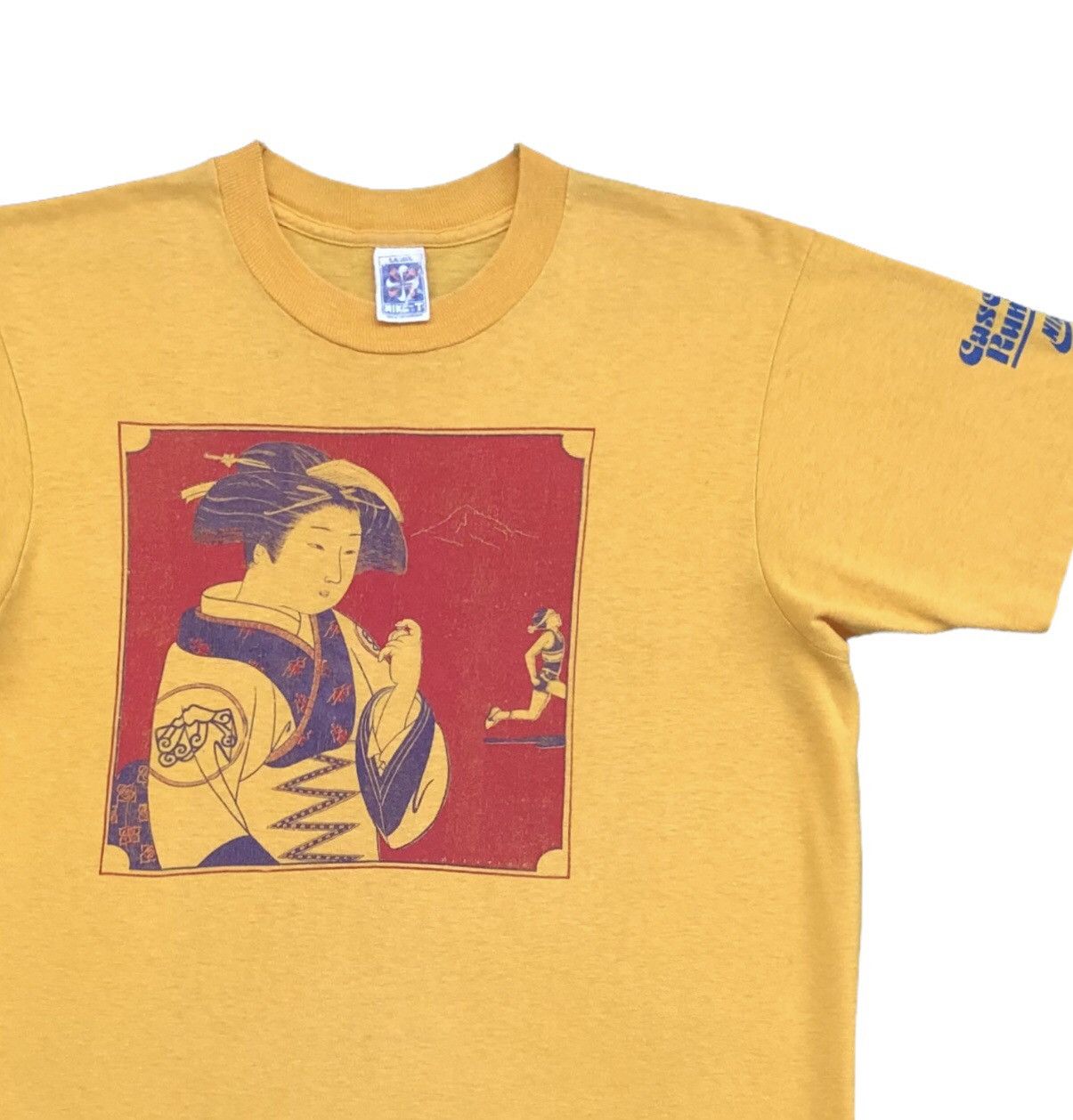 Nike ONCE IN YOUR LIFETIME VeryRare 70s Nike Geisha Pinwheel Tee Size US L / EU 52-54 / 3 - 2 Thumbnail