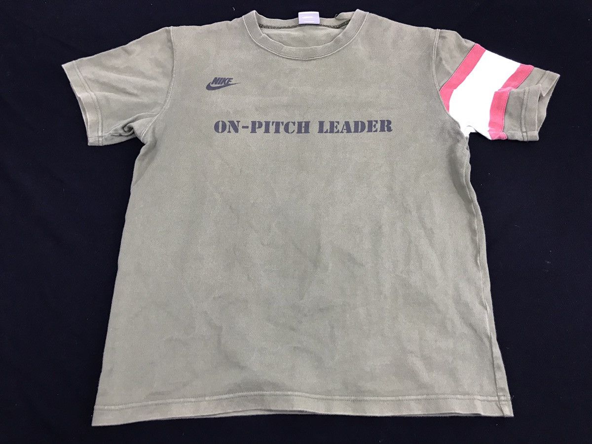 image of Nike On Pitch Leader Nice Design Tee in Dark Green, Men's (Size Medium)