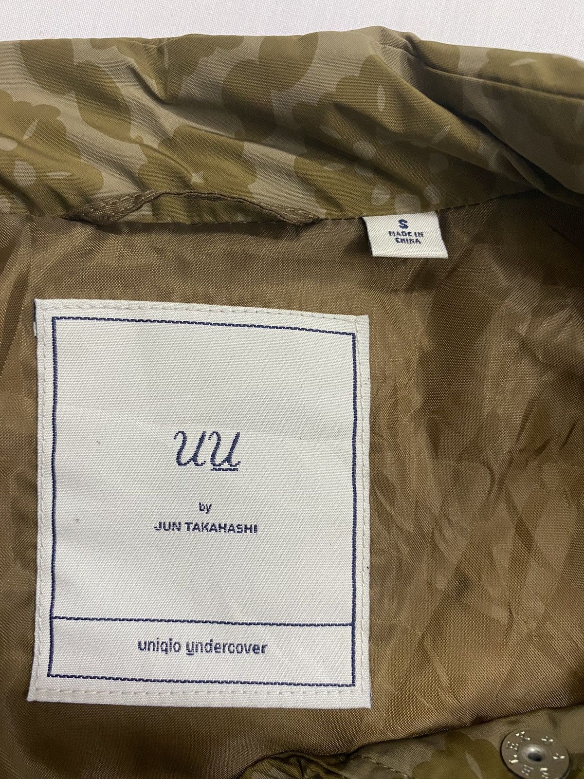 Jun Takahashi × Undercover × Uniqlo Undercover XUniqlo Puffer Jacket Knit Sleeve Flowers Design Size US S / EU 44-46 / 1 - 12 Thumbnail