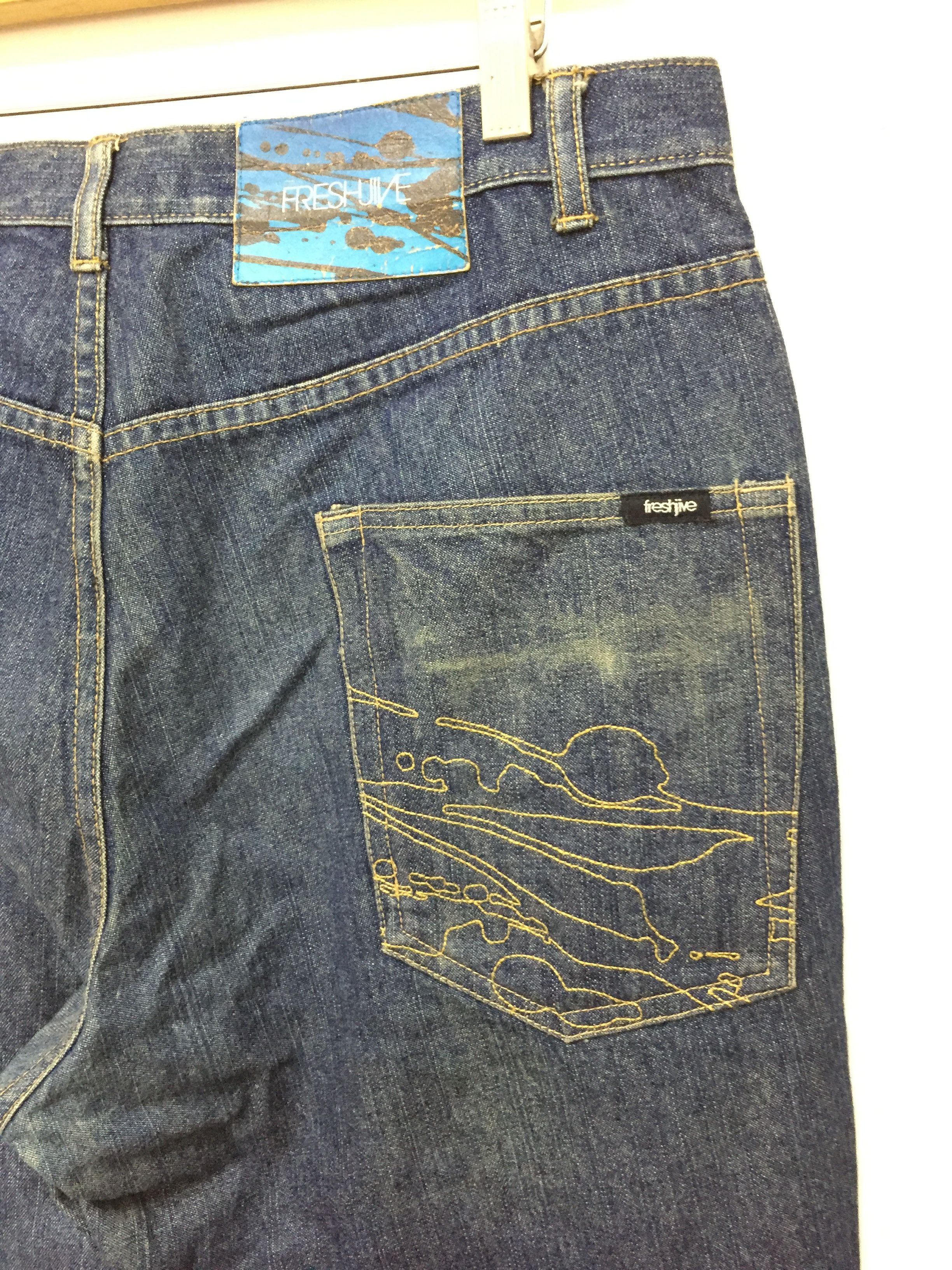 Freshjive 90's FRESHJIVE denim made in USA Size US 32 / EU 48 - 3 Thumbnail