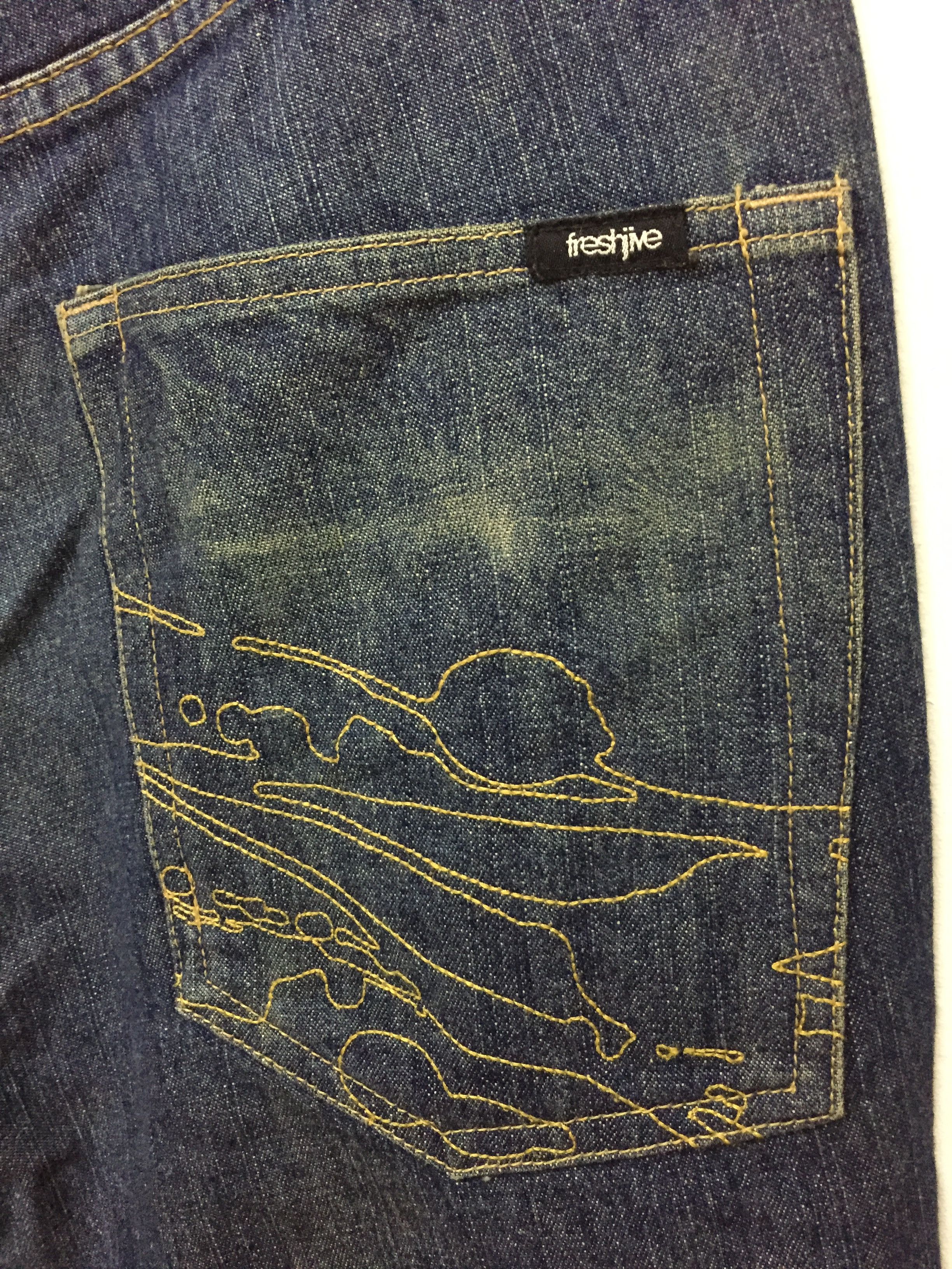 Freshjive 90's FRESHJIVE denim made in USA Size US 32 / EU 48 - 4 Thumbnail