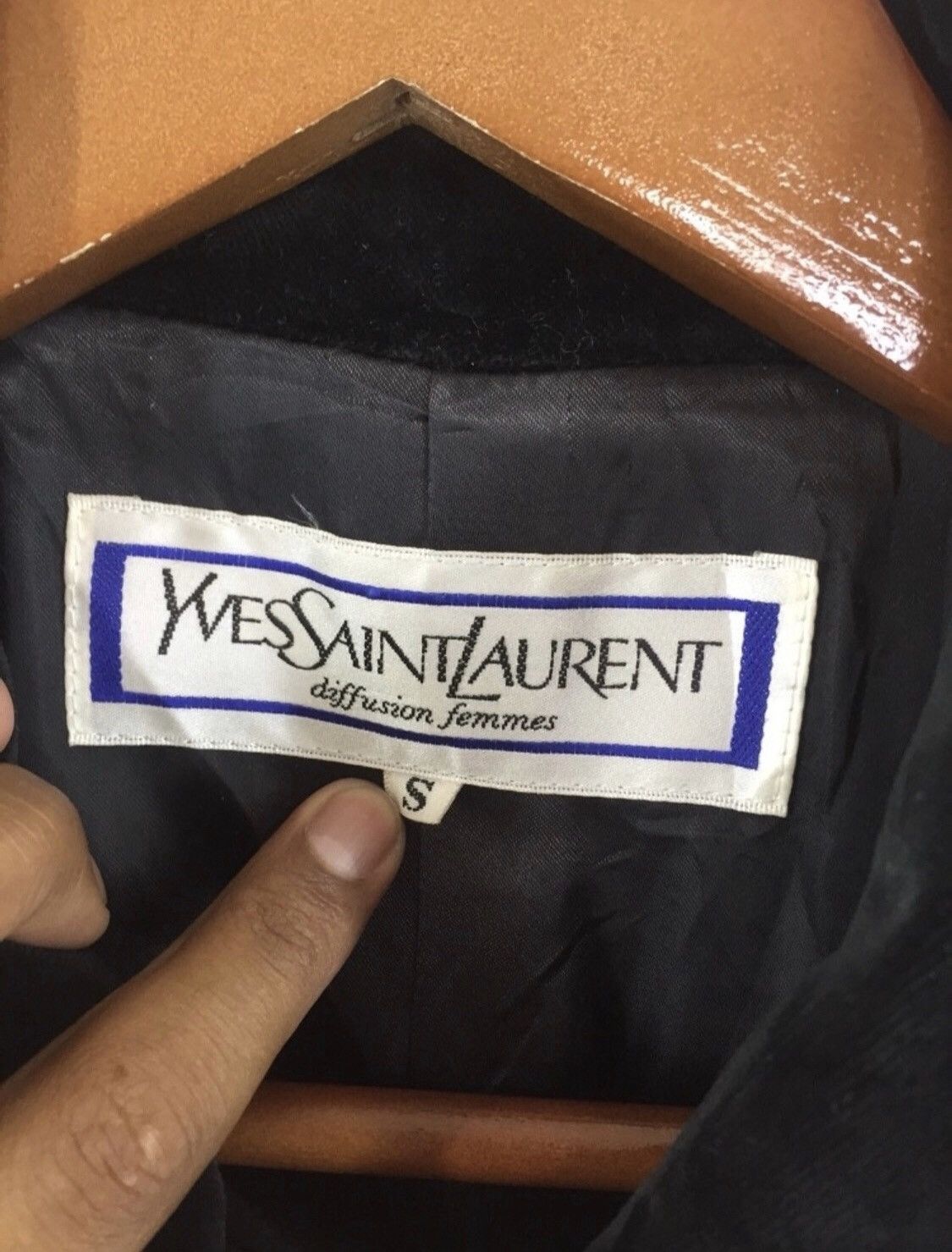 Vintage Yves Saint Lauren Wool Jacket