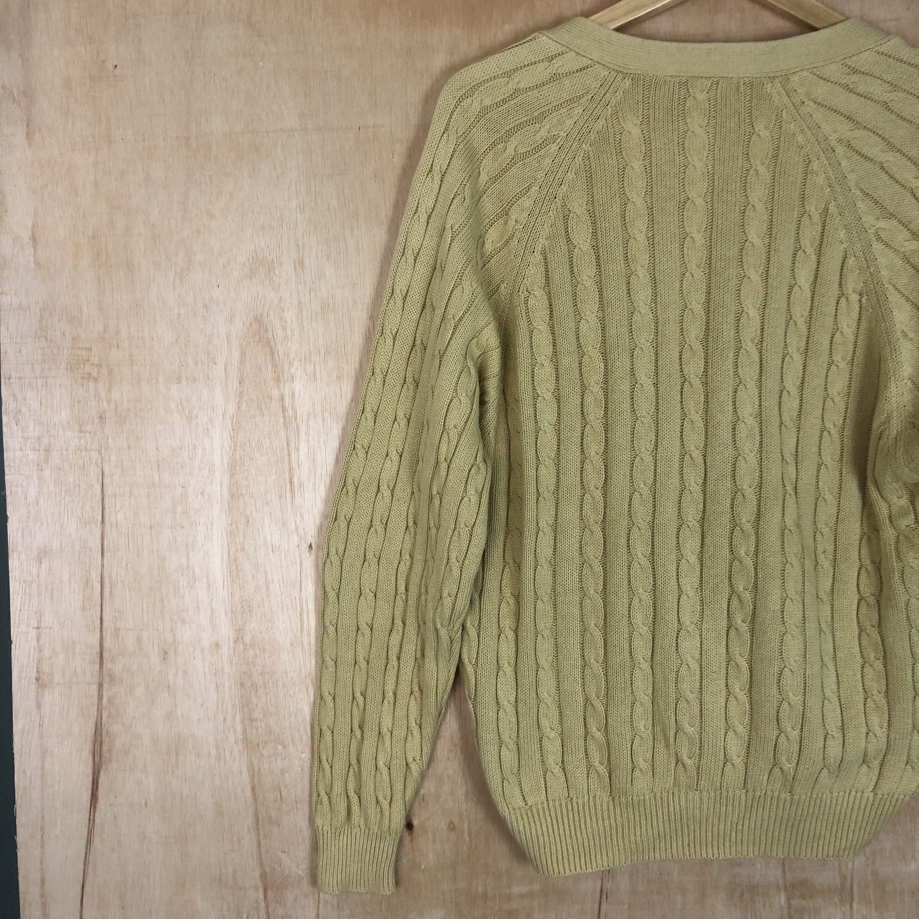 Aran Isles Knitwear × Homespun Knitwear × Japanese Brand DLL Roma aran isle cable knitwear cardigan japan #c046 Size US M / EU 48-50 / 2 - 9 Thumbnail