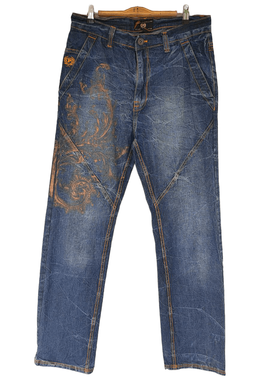 JNCO 💥LAST CALL💥 Phat farm Printed denim Size US 34 / EU 50 - 1 Thumbnail