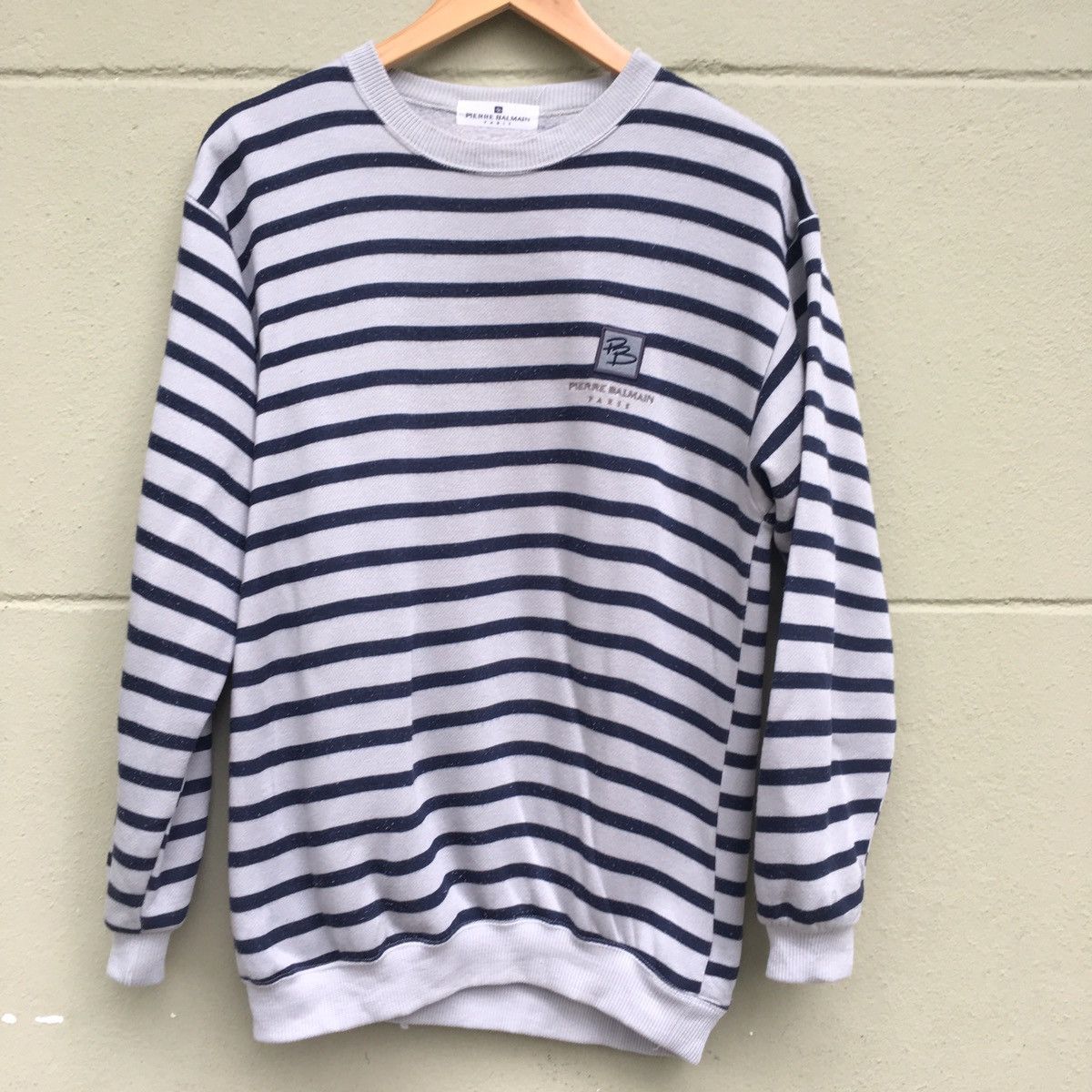 Other × Pierre Balmain Pierre Balmain Stripes Crewneck Size US M / EU 48-50 / 2 - 1 Thumbnail