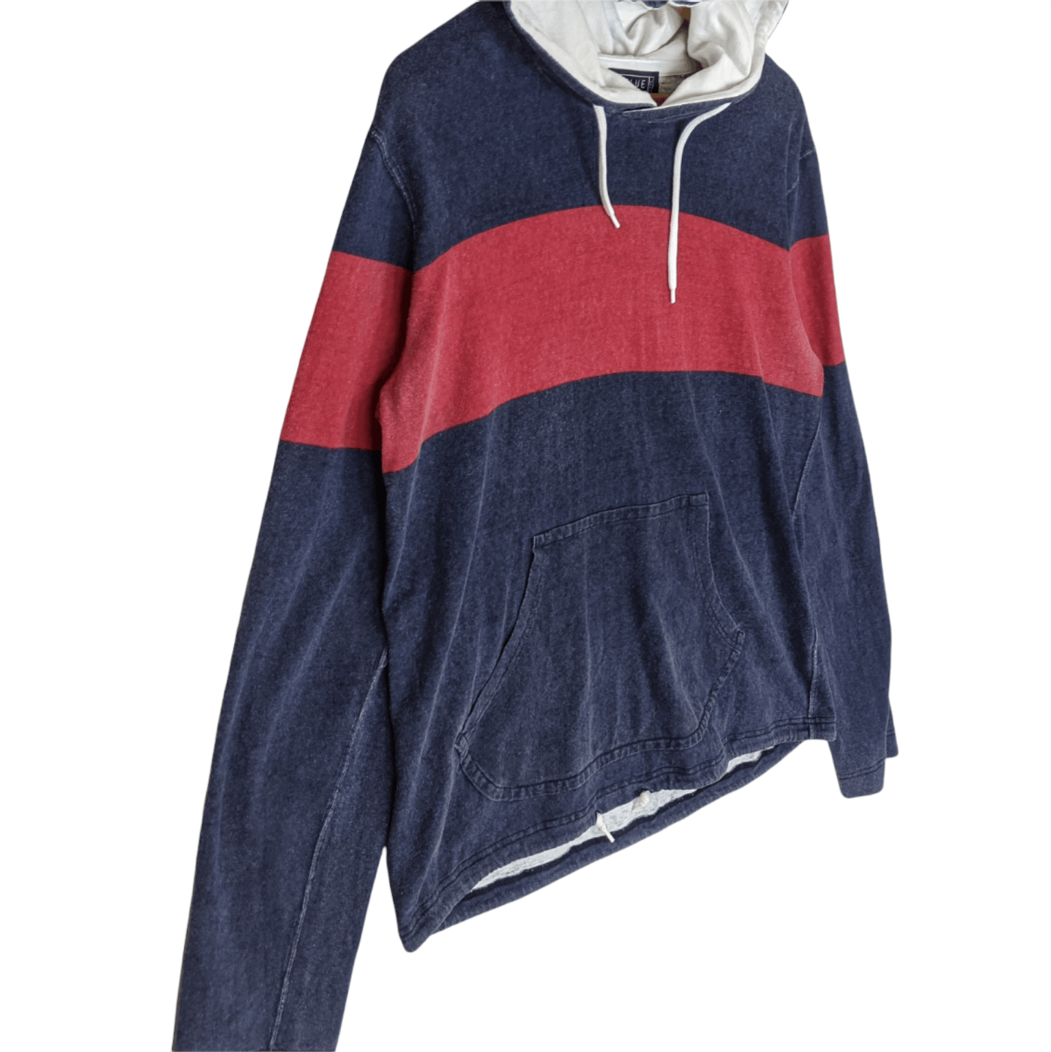Japanese Brand × Tomorrowland BLUE WORK Tomorrowland Japan Striped Hoodie Size US M / EU 48-50 / 2 - 3 Thumbnail