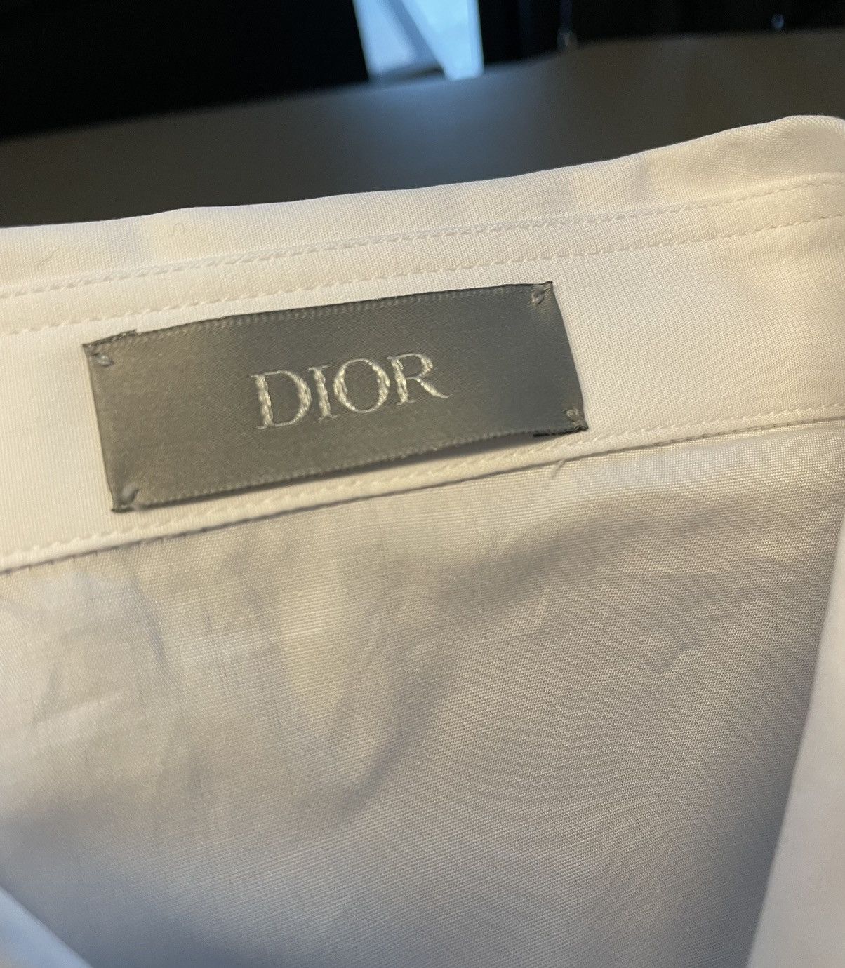 Dior Rare Super Runway Rare Limited Edition Embroidery Logo Shirt Size US S / EU 44-46 / 1 - 6 Thumbnail