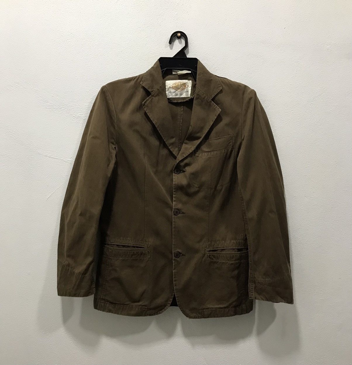 image of Danton Marque Deposee Blazer Coat in Brown, Men's (Size Medium)